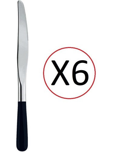 Alessi lcd02 6 couteaux - lcd02/6, à
