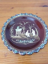 Coupelle en bois laqué