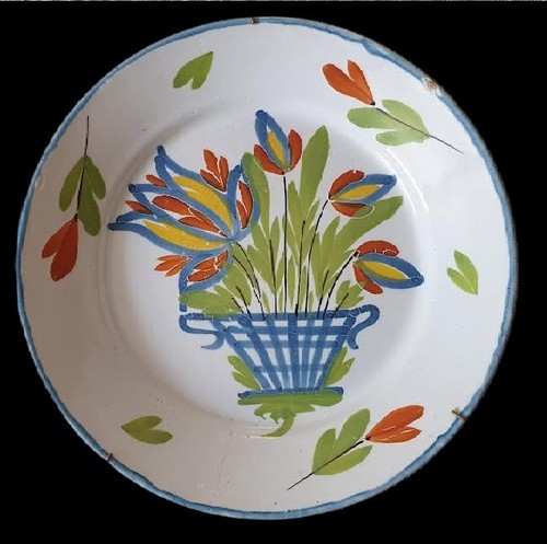 Assiette faïence - assiette,