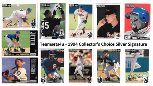 1994 collector choice silver - 1994, collector's