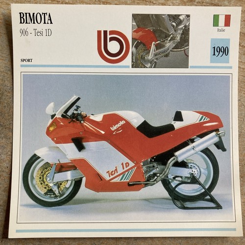 Bimota 906 tesi 1990 - bimota, 1d