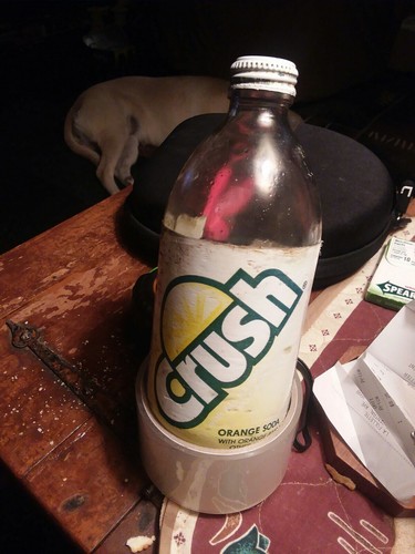 Orange crush bottle - crush,