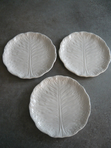 Assiettes feuilles en - 3,