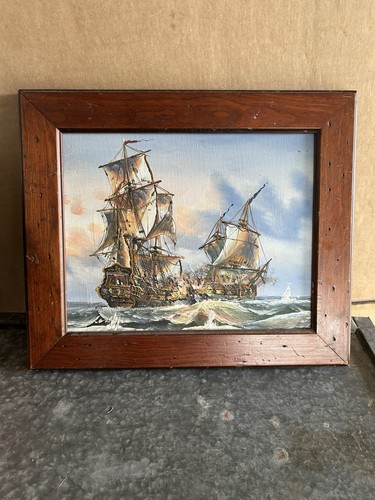 Tableau peinture marine - peinture,