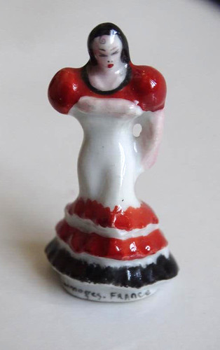 Fève ancienne porcelaine - fève,