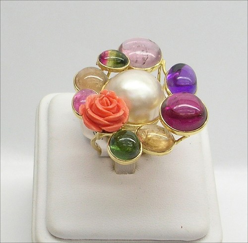Bague jaune kt - or,
