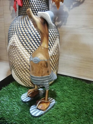Canard bali fait main teck - main,