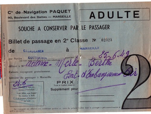 Vieux papiers titre - titre, de