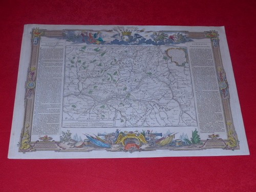 Carte geographique xviiie - [carte,