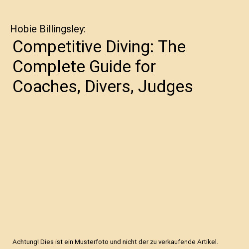 Competitive diving the - diving:,