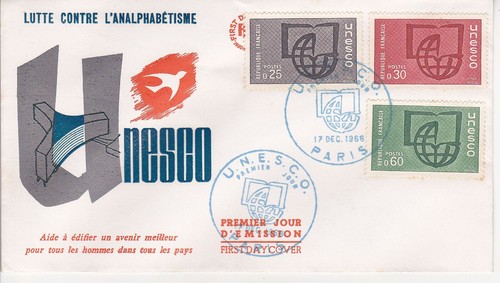 Enveloppe 1er jour unesco - jour,
