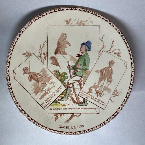 Assiette parlante xix humour - parlante,