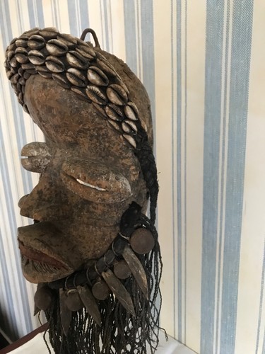 Masque africain guere blé - masque,