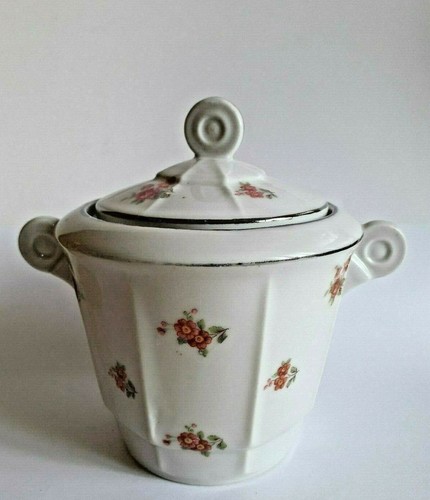 Ancien sucrier porcelaine - ancien, en