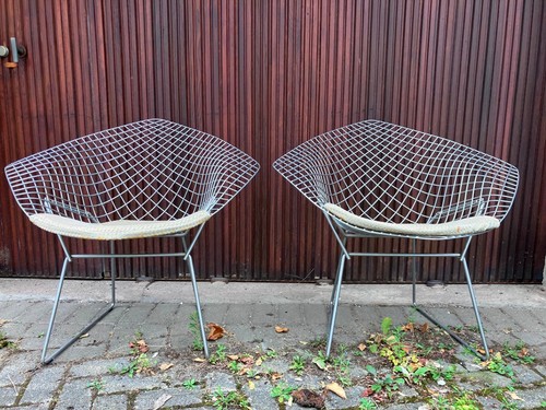 Fauteuils bertoia modèle - bertoia,
