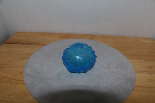 Vtg lalique crystal - royal, palm
