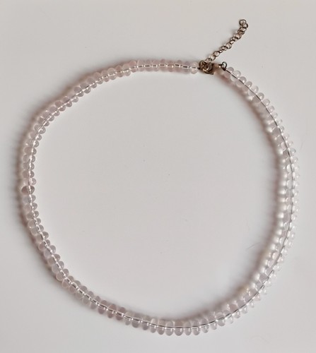 Collier perle quartz et - collier,