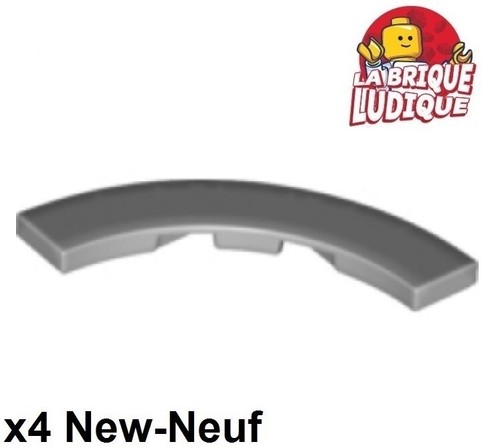 Lego tile round plaque - 4x,