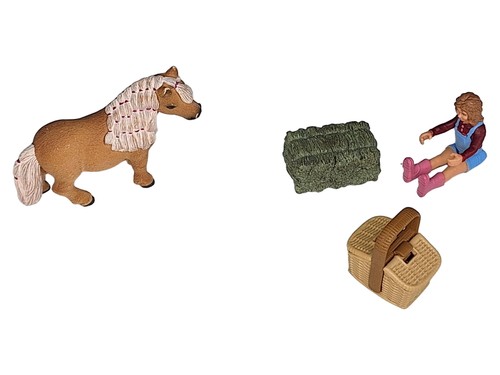 Schleich mini shetty jument - schleich,