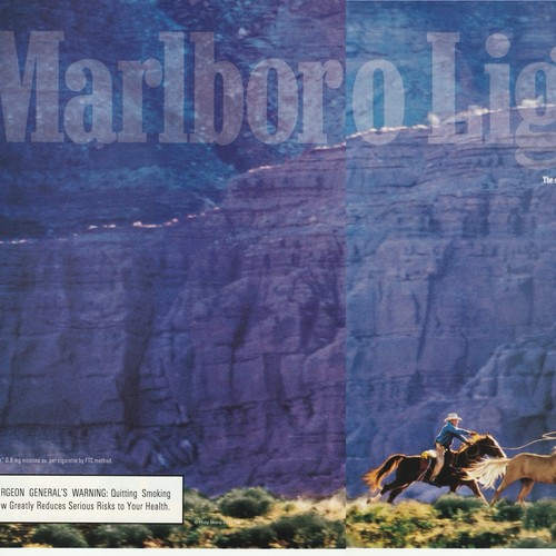 Vintage 1999 marlboro lights - marlboro,