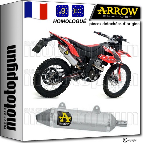 Arrow pot echappement approuve - echappement,