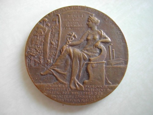 Médaille chambre commerce - médaille,