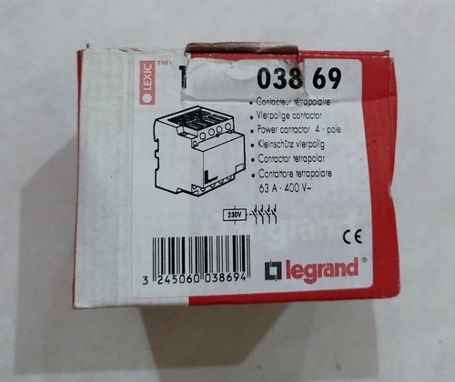 Contacteur 63a legrand neuf - contacteur,