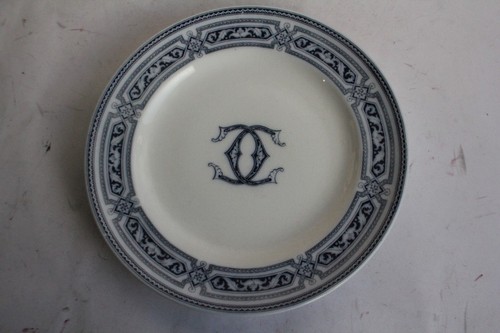 Assiette porcelaine anglaise