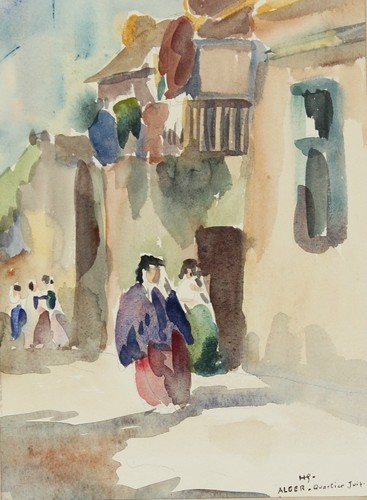 Aquarelle orientaliste - aquarelle,