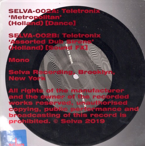 Teletronix metropolitan - teletronix, 7"