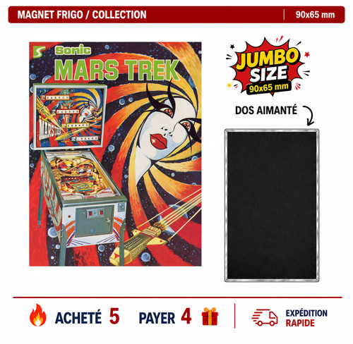 Magnet frigo mars trek - frigo,