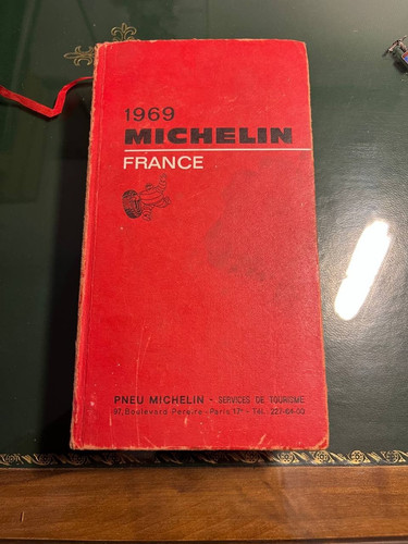 Guide michelin rouge 1969 - michelin,