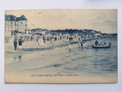 Cpa écrite 1926 pornichet - Écrite, en