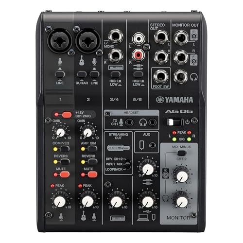 Yamaha ag06mk2 6ch live - ag06mk2,