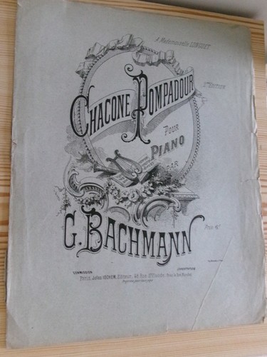 Chacone pompadour pour piano - ',