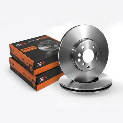 Disque frein ventilé - 2x, de