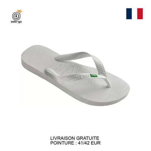 Tongs havaianas blanches - havaianas,