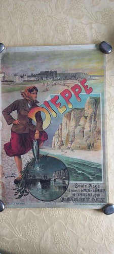 Affiche chemin fer de - affiche,