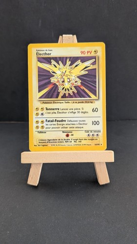 Carte pokémon holo electhor - pokémon,