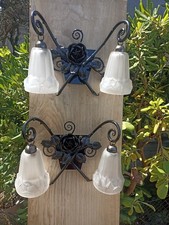 PAIRE D APPLIQUE ART DECO