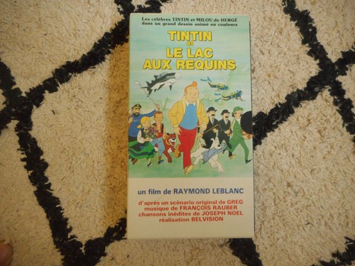 Vhs tintin lac aux - vhs, et