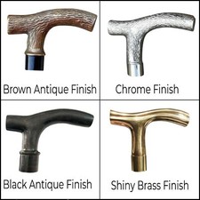 Lot De 4 Canes Nautiques En Laiton Avec Poignée De Derby Victorienne