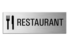Restaurant Plaque Panneau