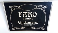 Plaque publicitaire - , en