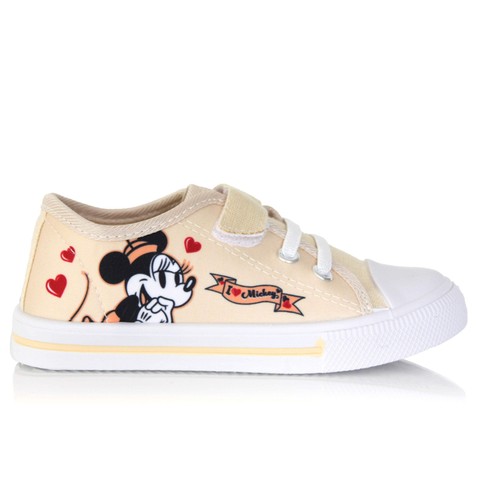 Basket basse minnie beige - basket,