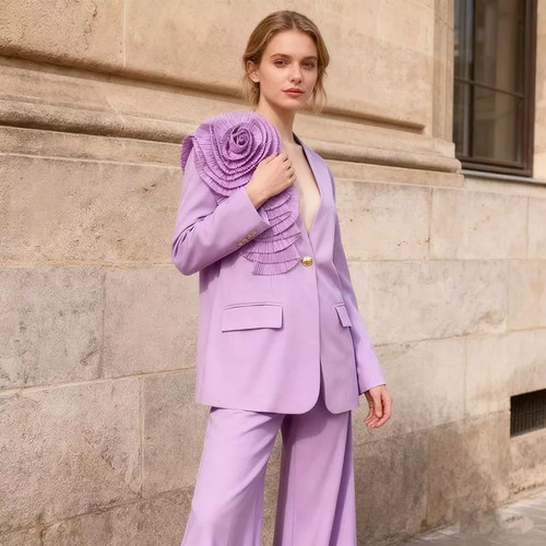 Veste cérémonie fleurs - veste, de