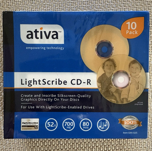 Ativa lightscribe 700mb - ativa,