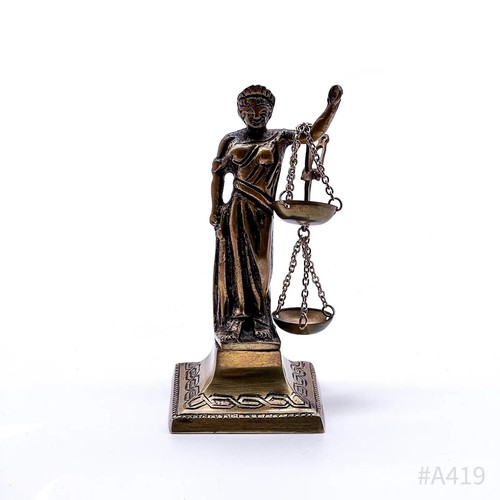 Vintage laiton sculpture - en,