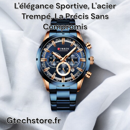 Montre quartz pour homme - quartz,