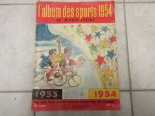 MIROIR SPRINT 390S 30.11.1953 L'ALBUM des SPORTS 1954 300 PHOTOS de l'ANNEE